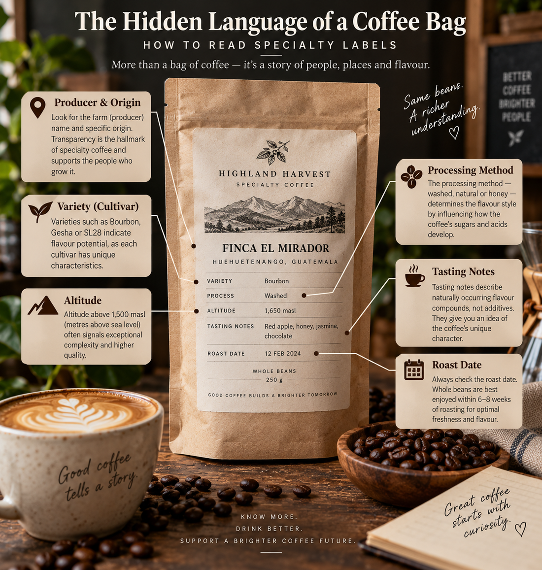 The Hidden Language of a Coffee Bag: How to Read Specialty Labels